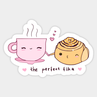 perfect fika Sticker